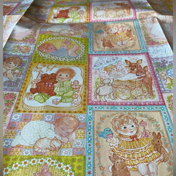 Vintage 1979 CURRENT Baby Themed Gift Wrap - Picture 6 of 6